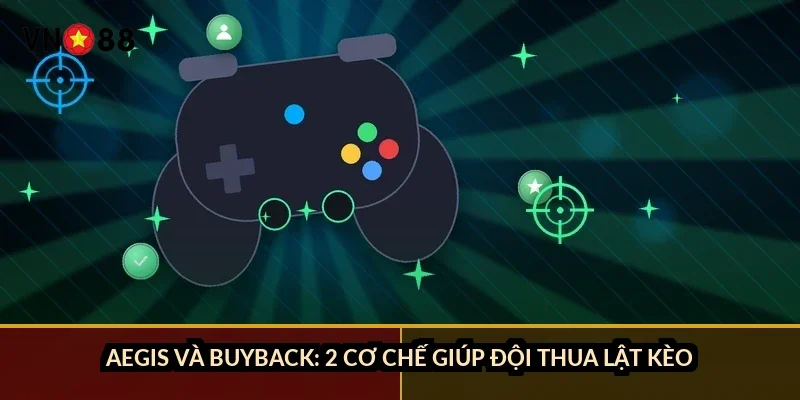 Aegis và buyback: 2 cơ chế giúp đội thua lật kèo