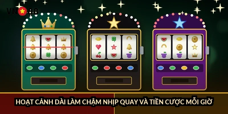 Slot game 3D quay thưởng VN88: khác gì slot 2D và RTP 94-97%? 1 Hoạt cảnh dài làm chậm nhịp quay và tiền cược mỗi giờ