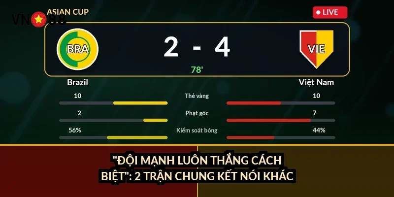 Cá cược futsal thế giới VN88: vì sao 40 phút ra gần 7 bàn? 5 "Đội mạnh luôn thắng cách biệt": 2 trận chung kết nói khác